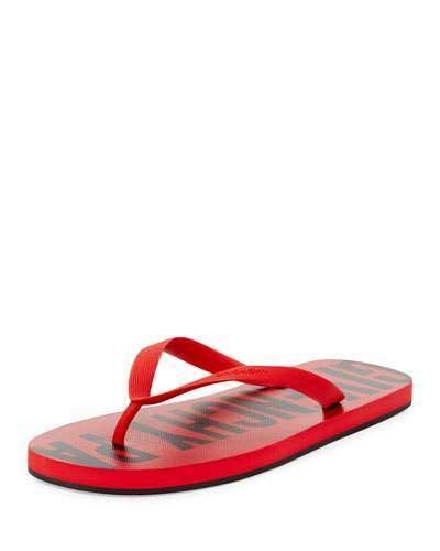 givenchy flip flops red|Givenchy ladies sandals.